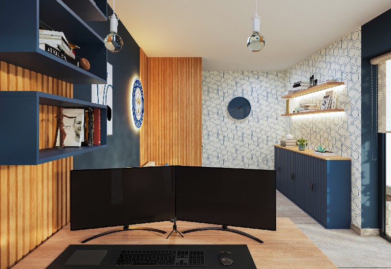 Proyecto decoración online para oficina en casa - Resultado final